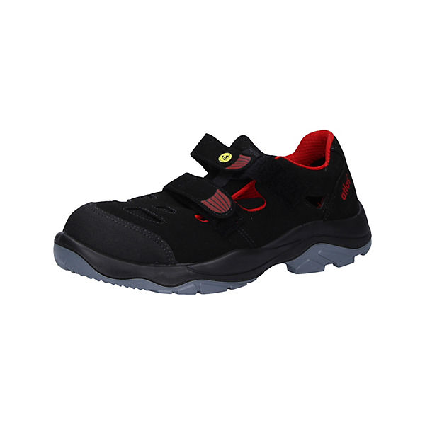 Sicherheitshalbschuhe Sicherheitsschuhe Red Esd Atlas Schwarz Sl rot 36 AR5L4j
