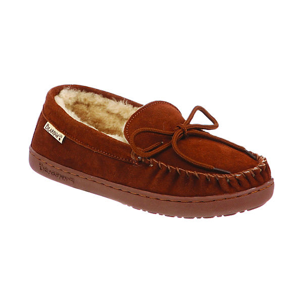Bearpaw, Lammfell Hausschuh MOC II Lammfell-Hausschuhe, hellbraun Gute Qualität beliebte Schuhe Bearpaw, Lammfell Hausschuh MOC II Lammfell-Hausschuhe, hellbraun Gute Qualität beliebte Schuhe