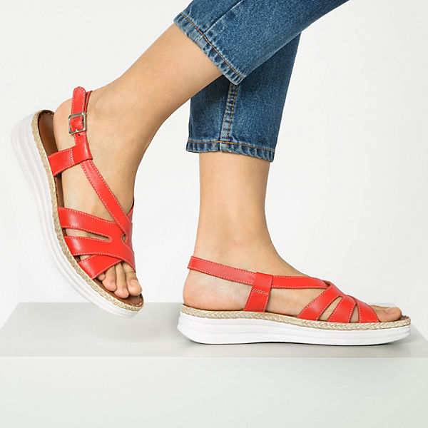 Andrea Conti, Komfort-Sandalen, rot Gute Qualität beliebte Schuhe Andrea Conti, Komfort-Sandalen, rot Gute Qualität beliebte Schuhe