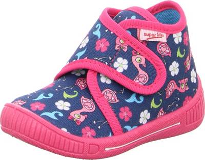 Baby Hausschuhe BULLY für Mädchen, WMS-Weite M3