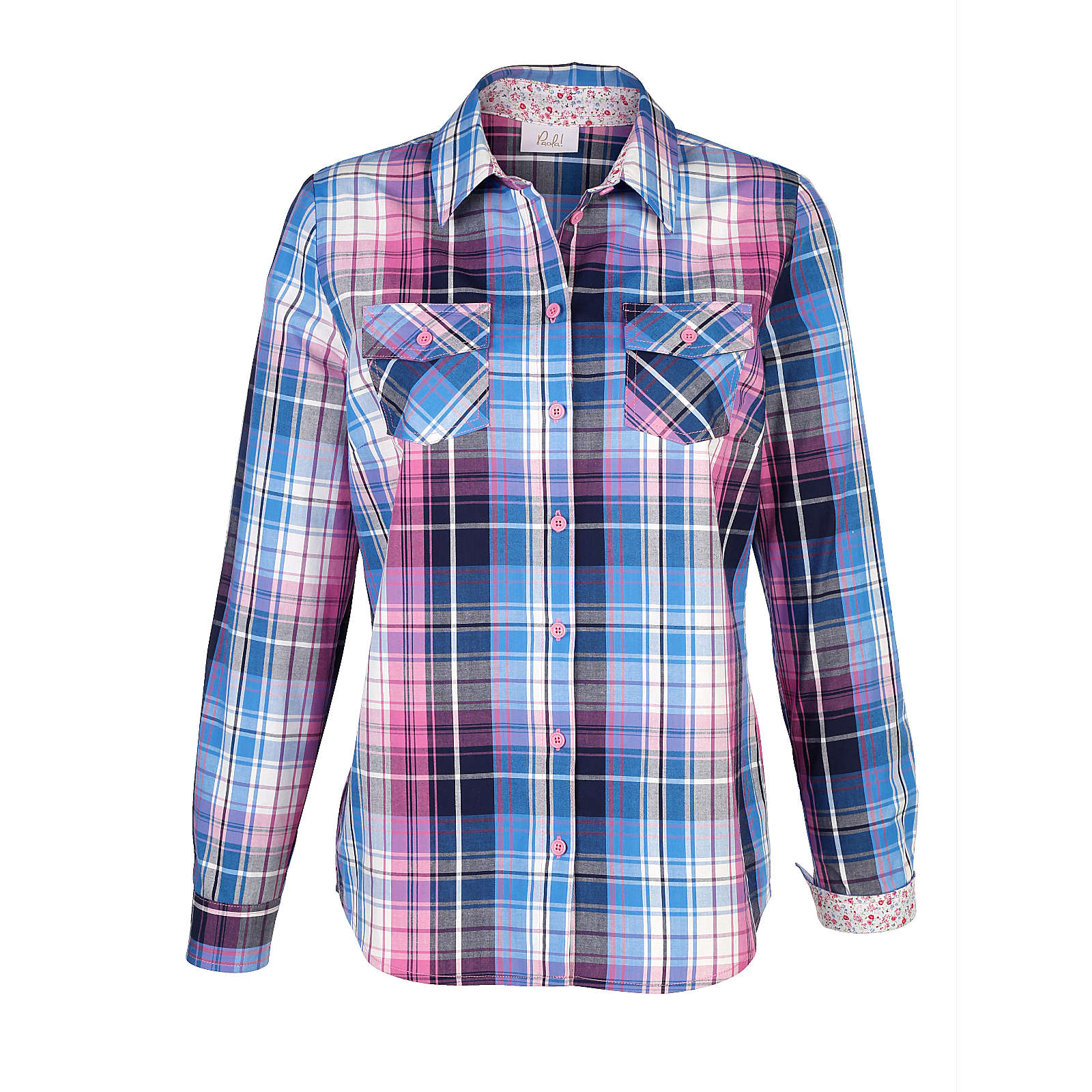 Paola Karobluse mehrfarbig Damen Gr. 38 Paola Karobluse mehrfarbig Damen Gr. 38