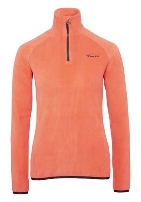 Fleece Pullover Slim Fit mit Reißverschluss Sweatshirts