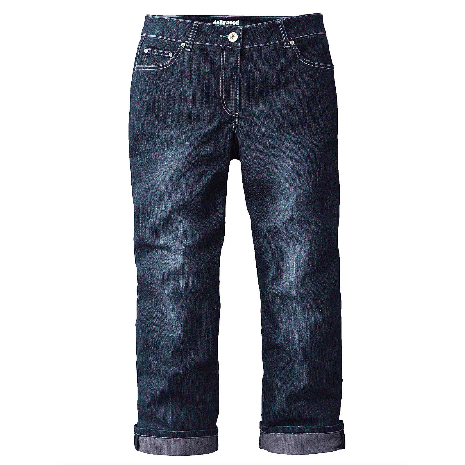 Dollywood Straight Cut Jeans Amy blau Damen Gr. 48 Dollywood Straight Cut Jeans Amy blau Damen Gr. 48