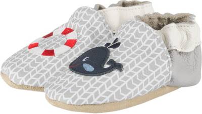 Krabbelschuhe NAUTICAL WHALE für Jungen, Classic Z 2
