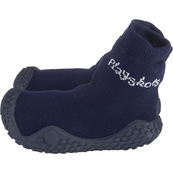 Playshoes Unisex Kinder Socke Streifen Aqua Schuhe