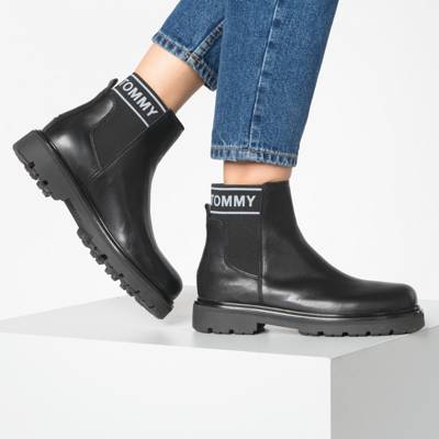 tommy jeans warm lined chelsea boots