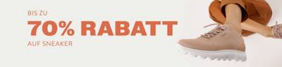 70% Rabatt auf Sneaker