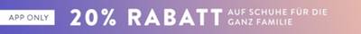 Bis zu -20% auf Schuhe für die ganze Familie